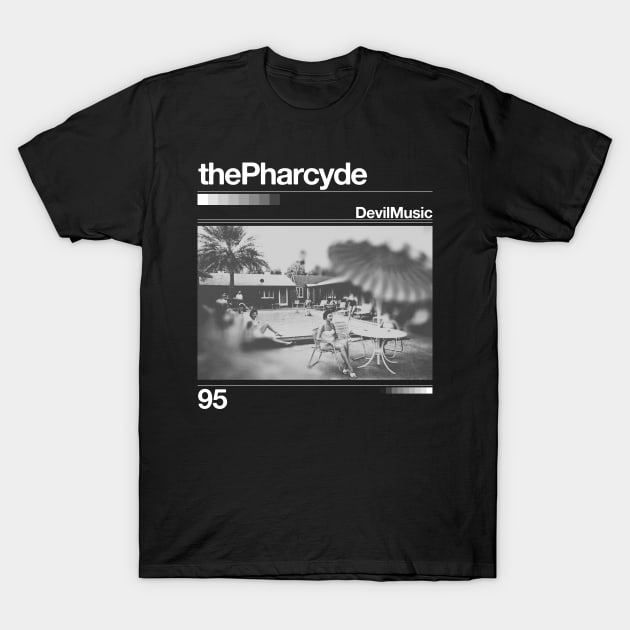 The Pharcyde - Devil Music // 80s Vintage Artwork Style T-Shirt by solutesoltey